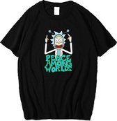 Rick and Morty Shirt - Peace Among Worlds - Maat M