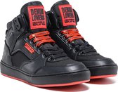 Replay Wall Hoge sneakers - Leren Sneaker - Jongens - Zwart - Maat 35