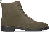 Clarks - Dames schoenen - Griffin Lace - D - dark olive suede - maat 6,5