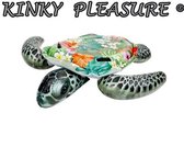 Kinky Pleasure - Tortue Gonflable - Imprimé Fleurs - Longueur x Largeur 1.91mx 1.70m