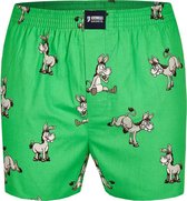 Happy Shorts Wijde Boxershort Ezel - Losse boxershort - Maat L