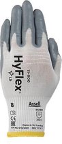 Ansell Edmont HyFlex Foam 11-800, grijs maat 8, monteurshandschoen, werkhandschoen,