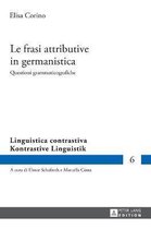 Kontrastive Linguistik / Linguistica Contrastiva-Le frasi attributive in germanistica