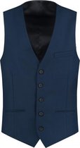 GENTS |  Gilet Heren | Viscose |  PV royal blue Maat 42