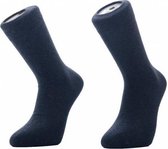 Basset heren sokken katoen  - 43-47  - Blauw