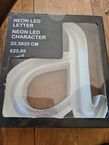 Neon Led Letter a - 22,5 x 25cm