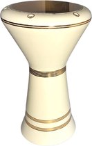 Darbuka - Darbouka - Sumbati (diameter vel 23 cm) - Doumbek - Percussie Instrument - Model: Ivory White