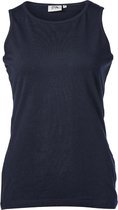 Dames singlet hemd marine | Maat 4XL