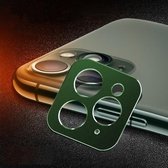 Lensbeschermingsring voor camera achteraan voor iPhone 11 Pro / 11 Pro Max (groen)