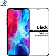 Voor iPhone 12 Pro Max PINWUYO 9H 2.5D Volledig scherm gehard glasfilm (zwart)