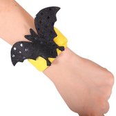 25 STKS Halloween Pop Ring Armband Ghost Festival Gift Feestdecoraties (Black Bat)