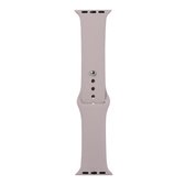 Voor Apple Watch Series 6 & SE & 5 & 4 44mm / 3 & 2 & 1 42mm siliconen horlogebandje, lange sectie (heren) (lavendel paars)