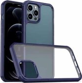 TPU + pc-beschermhoes voor iPhone 12 Pro Max (blauw)