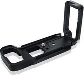 BEXIN A73 L-plaat Camera Verticale Klepel voor A7M3 A7III A7RIII Camera (Zwart)