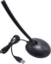 USB-microfoon (microfoon in ADC digitale audio-ingang) (zwart)