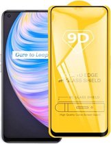 Voor OPPO Realme Q2 Pro 9D Full Glue Full Screen gehard glasfilm