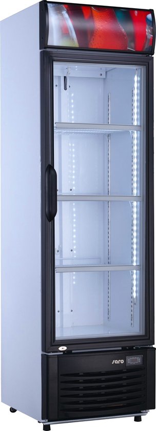 SARO Flessenkoeler met glasdeur Model GTK 282 M