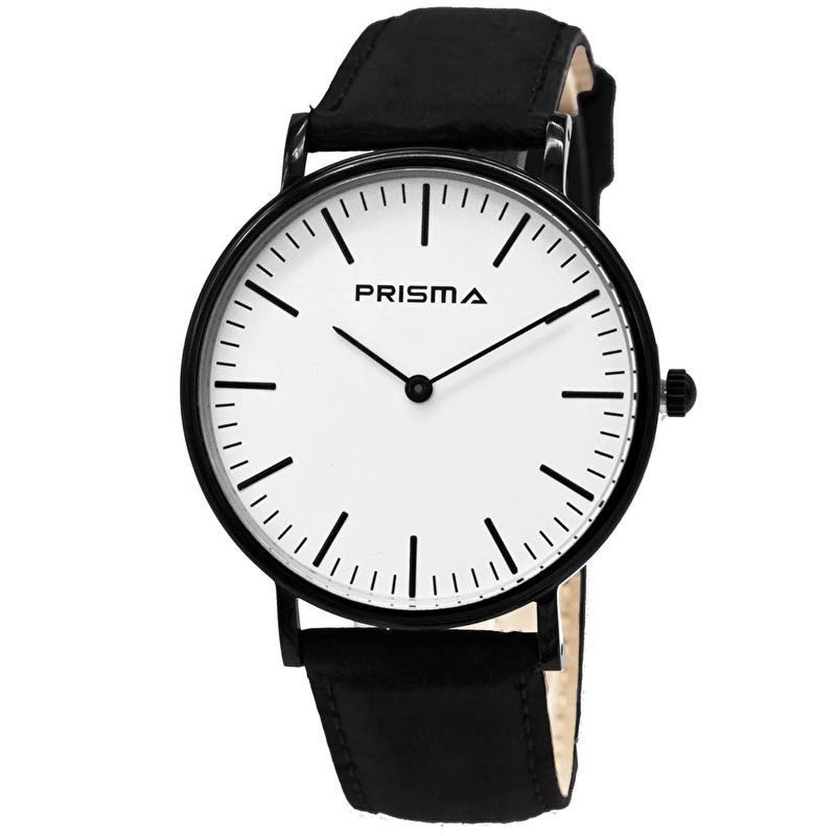 Prisma Horloge P.1622.146GZ Unisex Edelstaal Zwart