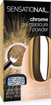 Sensationail Chrome Gel Manicure Powder Nagellak - 73018 Gold