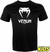 Venum Kleding Classic T Shirt Zwart Kids - 8 Jaar