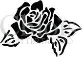 Chloïs Glittertattoo Sjabloon 5 Stuks - Rose Diana - CH3003 - 5 stuks gelijke zelfklevende sjablonen in verpakking - Geschikt voor 5 Tattoos - Nep Tattoo - Geschikt voor Glitter Ta