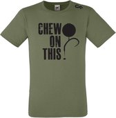 Karper shirt - Karpervissen - CarpFeeling - Chew on This - Olive -  Maat XXL