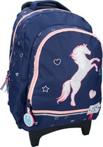 Milky Kiss Live Love Ride Rugzaktrolley - 23,7 L - Navy Blauw