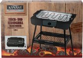 Kynast Exklusiv 2in1 elektrisch grill 2000 W zwart - bbq- barbecue
