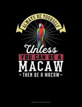 Always Be Yourself Unless You Can Be A Macaw Then Be A Macaw