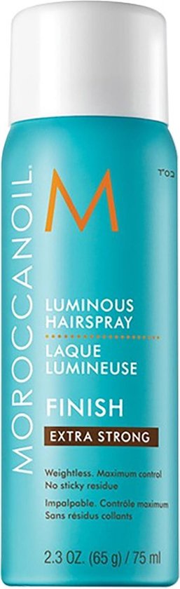 Foto: Moroccanoil luminous hairspray extra strong 75 ml