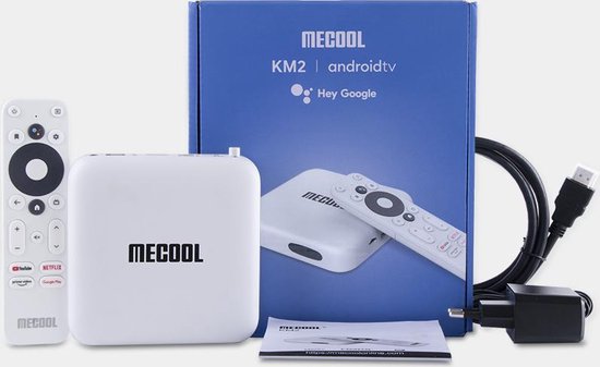 Mecool KM2 Android 10 TV box Netflix 4K, ZiggoGO 4K, Prime Video 4K, Disney  Plus 4K en... | bol.com
