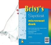2x Betsy's Superieur Microvezeldoek/60x45/wit