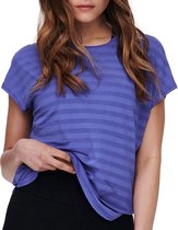 Only Play Anur Sports Shirt - Taille XS - Femme - Violet / Bleu