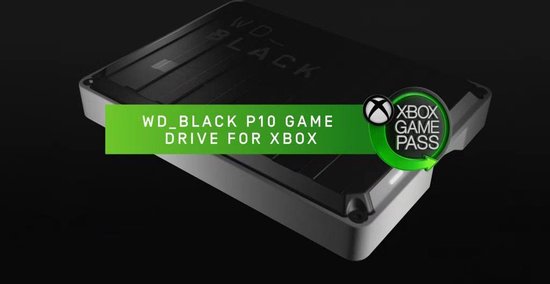 Western Digital - Disque Dur Externe pour Xbox/PC - 5To - WD BLACK P10