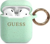GUESS Silicone Case AirPods 1 / AirPods 2 - Groen