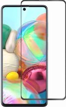 Geschikt Voor Samsung Galaxy A51 Screenprotector - Fonu Fullcover Beschermglas - A51 Screen Protector - Glass Protector - Full Screen - Gehard Glas