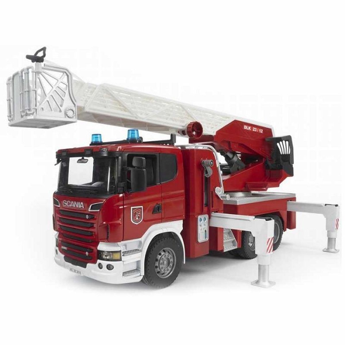 Bruder - Scania R-Serie Brandweerwagen met Waterpomp - Speelgoedauto - Schaal 1:16 — afbeelding 18
