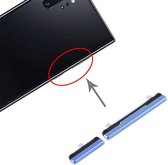 Aan / uit-knop en volumeknop voor Samsung Galaxy Note10 + (blauw)