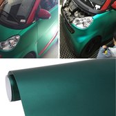 1,52 m * 0,5 m auto sticker film auto gemodificeerd voertuig sticker vinyl luchtbel sticker elektro-optische film beschermfolie (marineblauw)