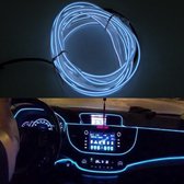 2M Koud Licht Flexibel LEIDEN Strooklicht voor Autodecoratie (Wit Licht)