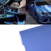 Beschermende decoratie Auto 3D koolstofvezel PVC-sticker, Afmeting: 152 cm (L) x 50 cm (W) (Blauw)