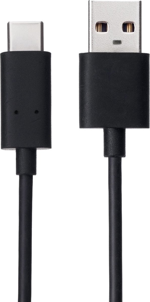 Image of 1m USB 2.0 naar USB 3.1 Type-C kabel, voor Galaxy S8 & S8 + / LG G6 / Huawei P10 & P10 Plus / Geschikt voor Xiaomi Mi6 & Max 2 en andere smartphones (zwart)