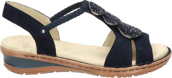 Ara Hawaii dames sandaal - Blauw - Maat 39 | bol.com