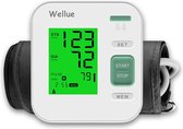Wellue Bovenarm Bloeddrukmeter - Bovenarmmeter met handige app - Groot & helder display - Inclusief batterijen