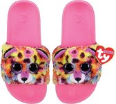 Ty Fashion Slipper Giselle Leopard 29-31