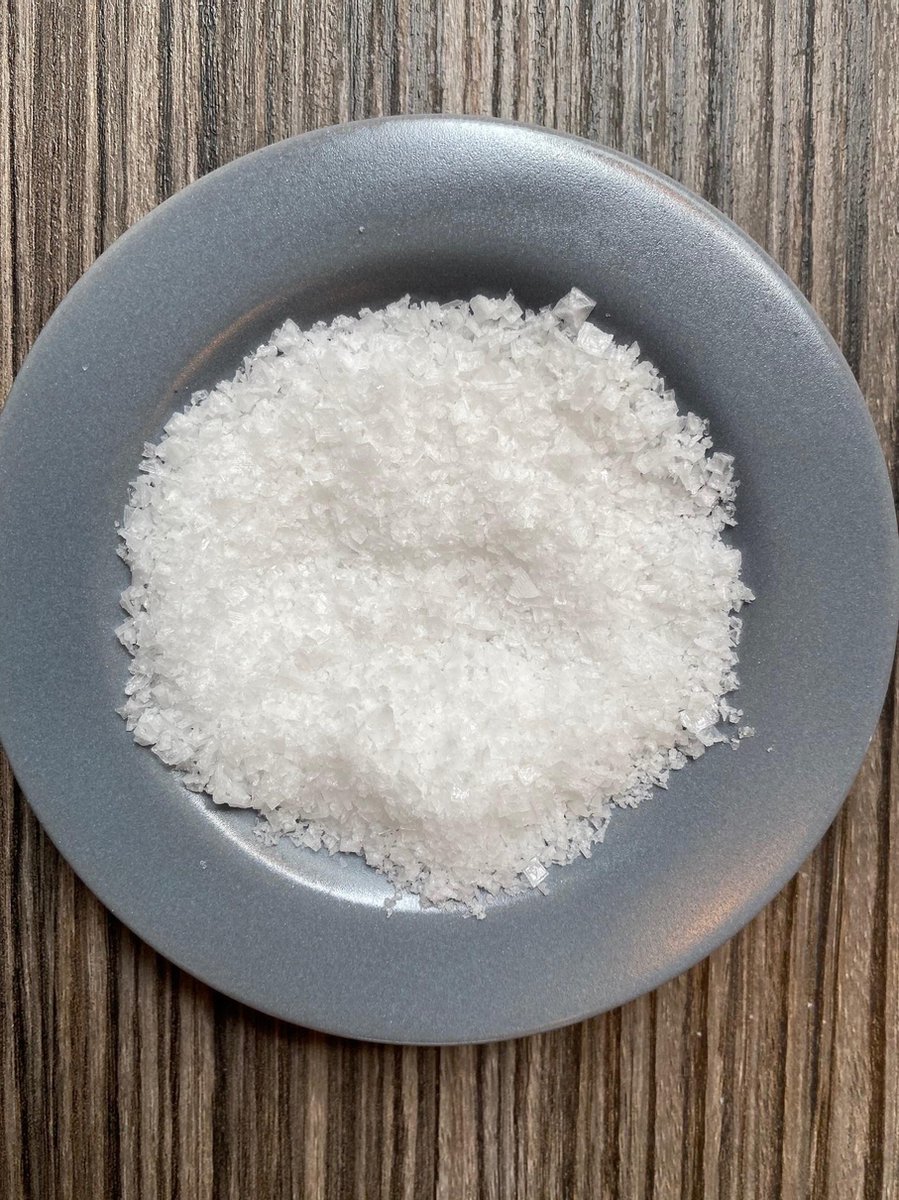 De Kruidenbaron - Zeezout vlokken of flakes - strooibus 250 gram