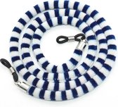 Eyezoo® Brillenkoord Softwear Fluweel – Nautical - Zonnebril Touwtjes