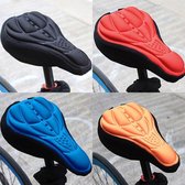 Fiets Zadel 3D Soft Bike Seat Cover Comfortabele Foam Zitkussen Fietsen Zadel Voor Fiets Accessoires