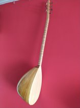 Saz bağlama turkse gitaar lange hals rood zwart