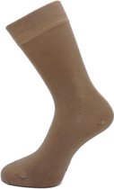 Eureka - 3 Paar Heren/Dames Bamboe sokken - 80% Bamboe vezel - Maat 35/38 - Beige/Sand